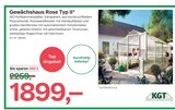 Gewächshaus Rose Typ II Angebote von KGT bei BayWa AG Friedrichshafen für 1.899,00 €