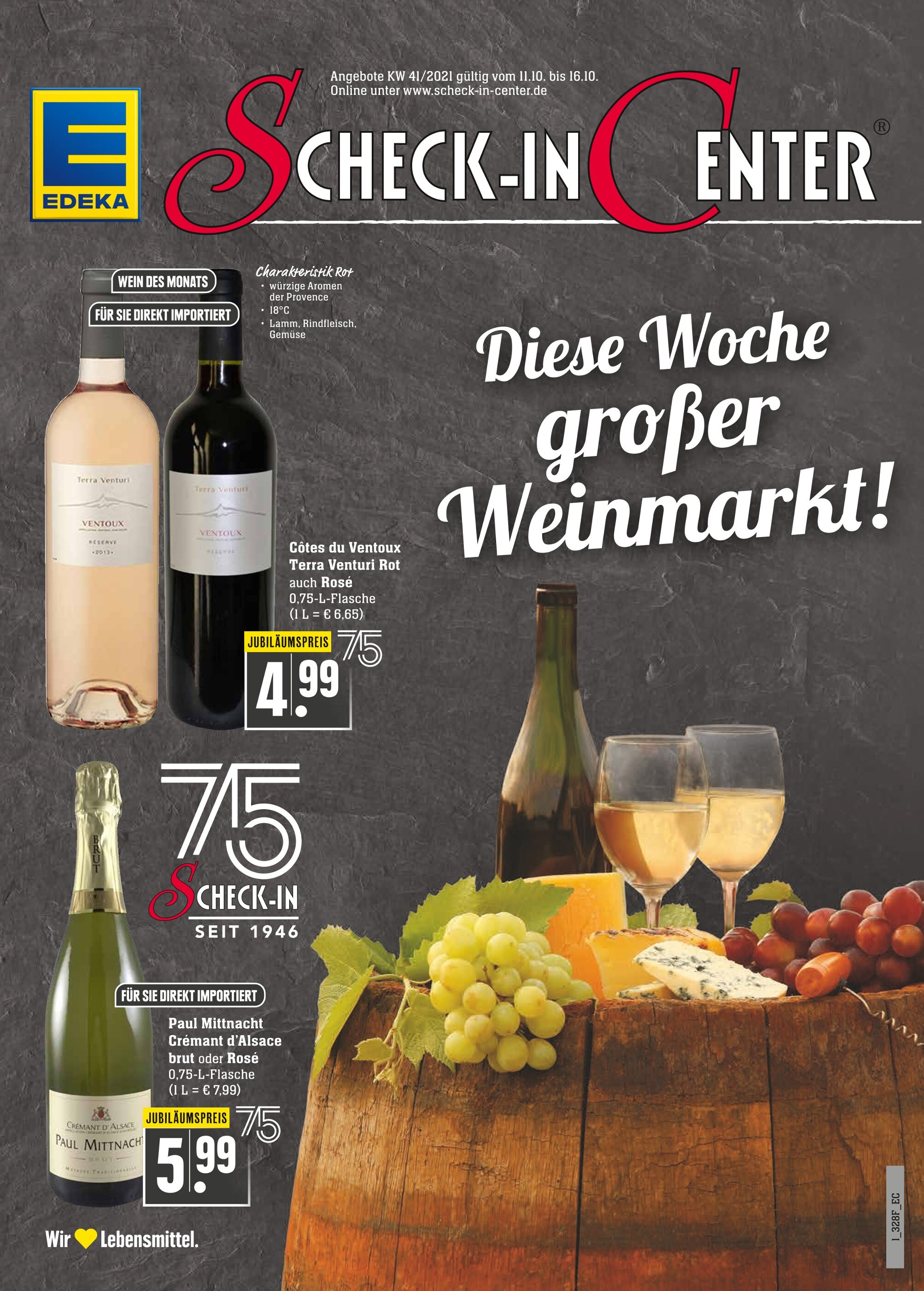 EDEKA Prospekt für Frankfurt mit 44 Seiten EDEKA Prospekt für Frankfurt: "Aktuelle Angebote", 44 Seiten, 11.10.2021 - 16.10.2021