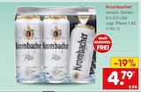 Pils im Angebot bei Netto Marken-Discount in Villingen-Schwenningen Pils Angebote von Krombacher bei Netto Marken-Discount Villingen-Schwenningen für 4,79 €