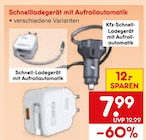 Aktuelles Schnell-Ladegerät mit Aufrollautomatik Angebot bei Netto Marken-Discount in Gelsenkirchen ab 7,99 €