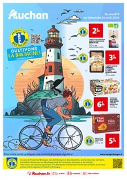 Catalogue Auchan Supermarché "CULTIVONS LA BRETAGNE" à Tours et alentours, 4 pages, 09/04/2024 - 14/04/2024