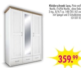 Kleiderschrank Luca im Angebot bei SB Möbel Boss in Gera Kleiderschrank Luca Angebote bei SB Möbel Boss Gera für 359,99 €