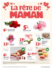 Promos Gâteau dans le catalogue "La Fête De MAMAN" de Auchan Supermarché Gâteau en promo dans le catalogue Auchan Supermarché à la page 2