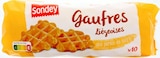 Gaufres liégeoises - SONDEY en promo chez Lidl Saint-Maur-des-Fossés à 1,35 €
