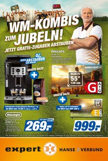 Fernseher im expert Prospekt "Top Angebote" mit 12 Seiten (Lüneburg)
