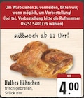 Aktuelles Halbes Hähnchen Angebot bei EDEKA in Paderborn ab 4,00 €