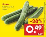Gurken bei Netto Marken-Discount im Schongau Prospekt für 0,49 €
