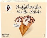 Eis-Waffelhörnchen Vanille-Schoko im Angebot bei Kaufland in Eberswalde Eis-Waffelhörnchen Vanille-Schoko Angebote von Sanobub bei Kaufland Eberswalde für 1,11 €