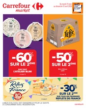 Promos Leffe dans le catalogue "Carrefour Market" de Carrefour Market Leffe en promo dans le catalogue Carrefour Market à la page 1