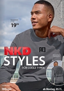 NKD Prospekt der KW 45  "Aktuelle Angebote" Aktueller NKD Prospekt "Aktuelle Angebote" Seite 1 von 6 Seiten