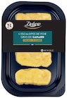 4 escalopes de foie gras de canard - Deluxe - Lidl à Mérignac 4 escalopes de foie gras de canard - Deluxe en promo chez Lidl Mérignac à 7,49 €