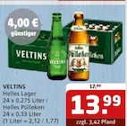 Aktuelle Veltins Angebote bei Getränke Quelle WVG in Halle (Saale) Aktuelles Helles Lager Angebot bei Getränke Quelle WVG in Halle (Saale) ab 13,99 €