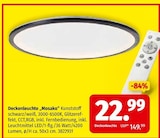 Deckenleuchte im Segmüller Prospekt Deckenleuchte „Mosako“ im aktuellen Segmüller Prospekt für 22,99 €