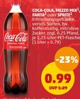 Erfrischungsgetränke von Coca-Cola, Mezzo Mix, Fanta oder Sprite im aktuellen Penny-Markt Prospekt für 0,99 €