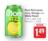 Fizi Lemon Lime im Angebot bei EDEKA in Ravensburg Fizi Lemon Lime Angebote von More bei EDEKA Ravensburg für 1,49 €