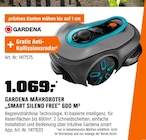 Mähroboter „Smart Sileno Free“ 600 m² von Gardena im aktuellen OBI Prospekt für 1.069,00 €