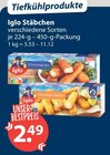 Stäbchen von Iglo im aktuellen V-Markt Prospekt für 2,49 €