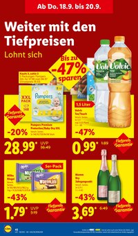 Pampers im aktuellen Lidl Prospekt (Braunschweig) Pampers im Lidl Prospekt "LIDL LOHNT SICH" mit 68 Seiten (Braunschweig)
