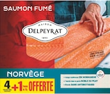 Saumon fumé - DELPEYRAT en promo chez Supermarchés Match Nancy à 6,95 €