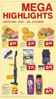 Handstaubsauger Angebot im famila Nordwest Prospekt, gültig von 16.02.2026 bis 21.02.2026 Handstaubsauger Angebot im aktuellen famila Nordwest Prospekt auf Seite 2