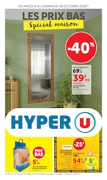 Catalogue Hyper U à Avallon, avec 36 pages Prospectus Hyper U à Avallon: "LES PRIX BAS Spécial maison", 36} pages, 06/10/2026 - 18/10/2026