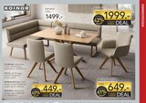 Esstisch Angebote von Koinor bei BRAUN Möbel-Center Reutlingen für 449,00 €