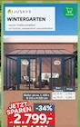 Wintergarten Angebote von Juskys bei Marktkauf Aalen für 2.799,00 €