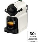 Machine à café Nespresso Inissia blanche - KRUPS en promo chez Carrefour Villeurbanne à 79,99 €