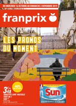 Catalogue Franprix "Les promos du moment", 13 pages, à Villeneuve-Saint-Georges, 16/10/2019 - 03/11/2019 Prospectus Franprix "Les promos du moment", 13 pages, à Villeneuve-Saint-Georges, 16/10/2019 - 03/11/2019