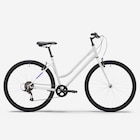 Trekkingrad 28 Zoll EXPL 50 LF niedriger Rahmen grau von ROCKRIDER im aktuellen Decathlon Prospekt für 249,99 €