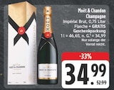 Impérial Brut Angebote von Moët & Chandon bei EDEKA Altenburg für 34,99 €