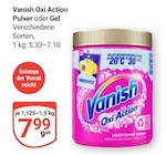 Aktuelle Vollwaschmittel Angebote bei GLOBUS in Leipzig Aktuelles Oxi Action Pulver oder Gel Angebot bei GLOBUS in Leipzig ab 7,99 €