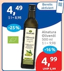 Olivenöl von Alnatura im aktuellen budni Prospekt