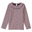 Oberbekleidung im Ernstings family Prospekt Mädchen Langarmshirt mit Allover-Muster im aktuellen Ernstings family Prospekt für 7,99 €