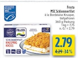 MSC Schlemmerfilet à la Bordelaise Knusper Angebote von Frosta bei diska Weiden für 2,79 €