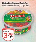Fruchtgummi Party Box im Angebot bei GLOBUS in Weimar Fruchtgummi Party Box Angebote von Haribo bei GLOBUS Weimar für 3,79 €