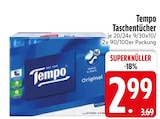 Aktuelle Taschentücher Angebote bei EDEKA in Ingolstadt Aktuelles Taschentücher Angebot bei EDEKA in Ingolstadt ab 2,99 €