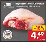 Bayerische Puten-Oberkeule bei Netto Marken-Discount im Großmehring Prospekt für 4,49 €