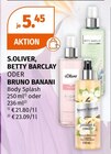 Body Splash von S.Oliver, BETTY BARCLAY oder BRUNO BANANI im aktuellen Müller Prospekt für 5,45 €