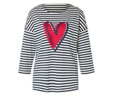 Aktuelle Shirt Angebote bei Tchibo im Supermarkt in Dortmund Aktuelles Shirt mit 3/4-Arm, Streifen Angebot bei Tchibo im Supermarkt in Dortmund ab 14,99 €