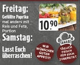 Gefüllte Paprika Angebote bei E center Recklinghausen für 10,90 €