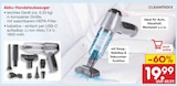Akku-Handstaubsauger von CLEANmaxx für 19,99 € bei Netto Marken-Discount im Angebot Akku-Handstaubsauger von CLEANmaxx im aktuellen Netto Marken-Discount Prospekt