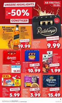 Budweiser im Kaufland Prospekt "Aktuelle Angebote" mit 54 Seiten (Köln)