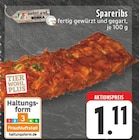 Aktuelle Grillfleisch Angebote bei E center in Oberhausen Aktuelles Spareribs Angebot bei E center in Oberhausen ab 1,11 €
