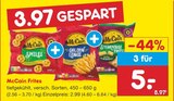 Frites bei Netto Marken-Discount im Machern Prospekt für 2,99 €