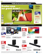 Promos Barre De Son dans le catalogue "LES BEAUX JOURS CONNECTÉS À VOS ENVIES !" de Carrefour à la page 12 Promos Barre De Son dans le catalogue "LES BEAUX JOURS CONNECTÉS À VOS ENVIES !" de Carrefour à la page 12