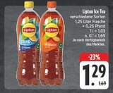 Ice Tea Zero Zitrone im Angebot bei EDEKA in Fürth Ice Tea Zero Zitrone Angebote von Lipton bei EDEKA Fürth für 1,29 €