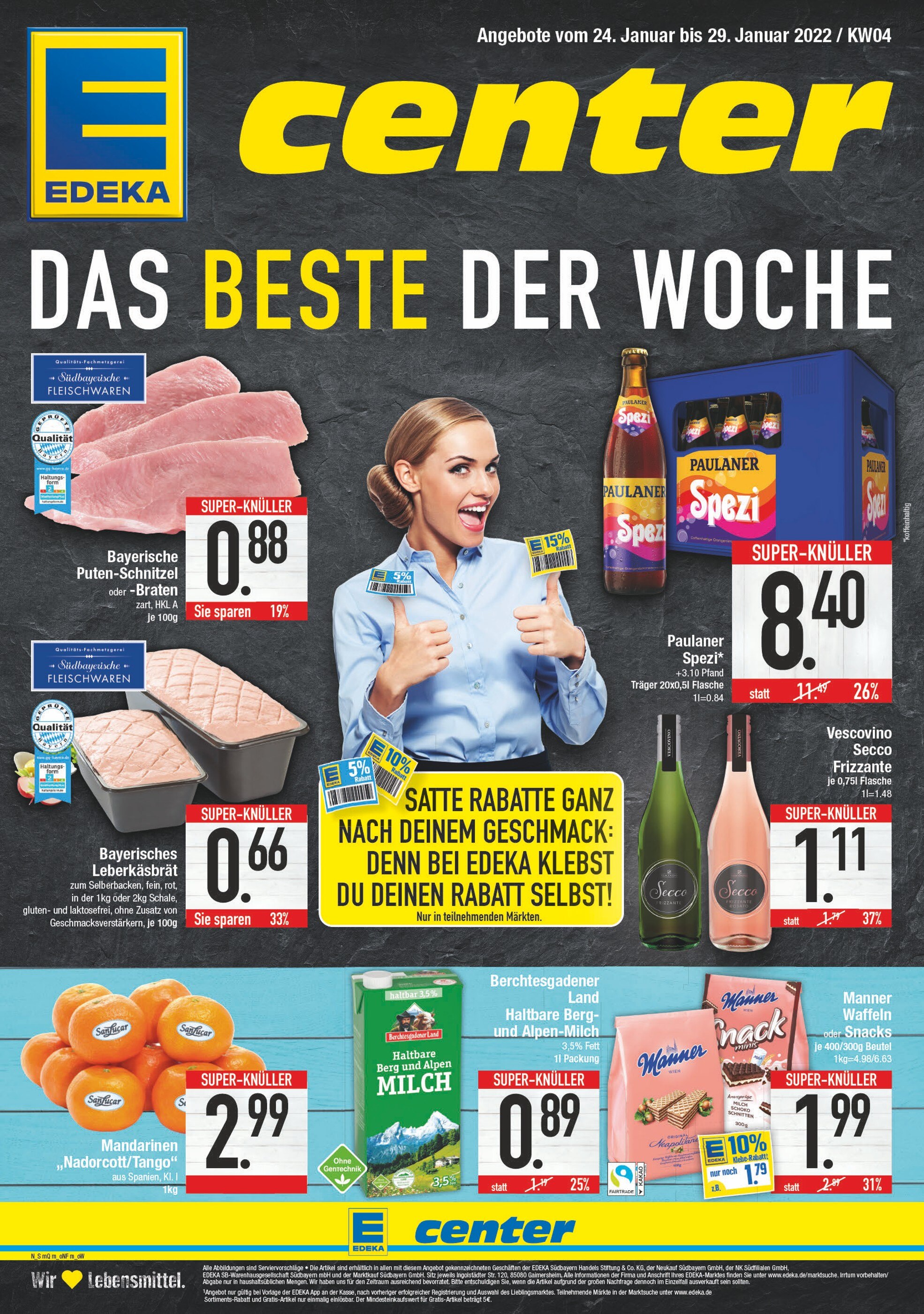 E center Prospekt für Augsburg mit 20 Seiten E center Prospekt für Augsburg: "Das Beste der Woche", 20 Seiten, 24.01.2022 - 29.01.2022