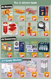 Aktueller REWE Prospekt mit Schweinefleisch, "Dein Markt", Seite 3