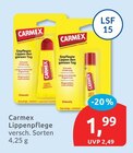 Lippenpflege im budni Prospekt Lippenpflege von Carmex im aktuellen budni Prospekt für 1,99 €